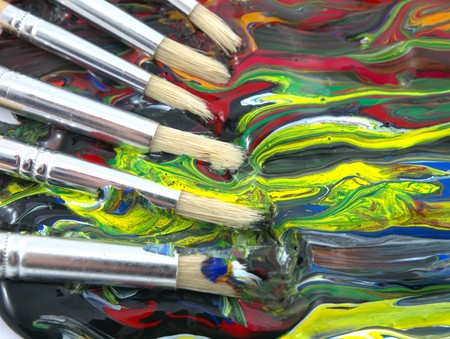 Paintsの写真素材