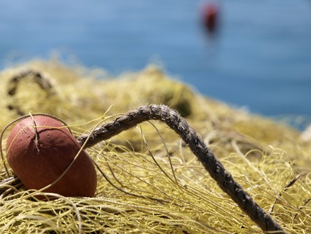 Fishing netの写真素材