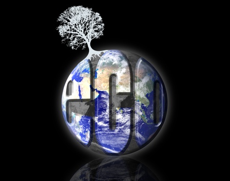 Biological earthの写真素材