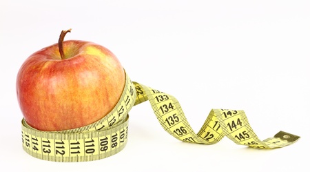Apple and dietの写真素材