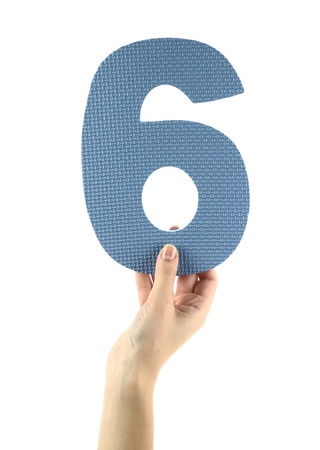  Number sixの写真素材