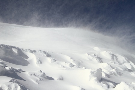  Snowstormの写真素材