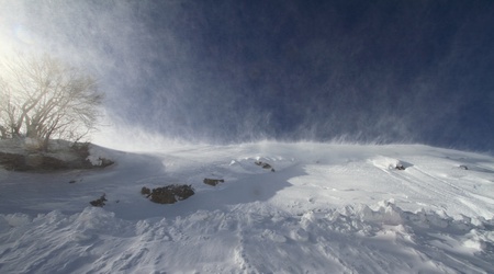  Snowstormの写真素材