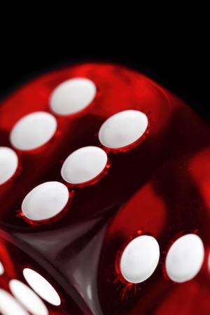 Red dice backgroundの写真素材
