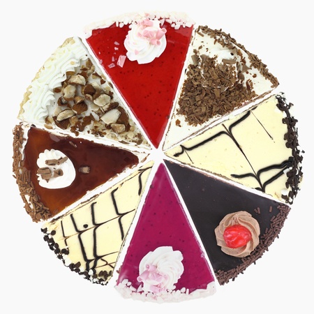 Cake slicesの写真素材