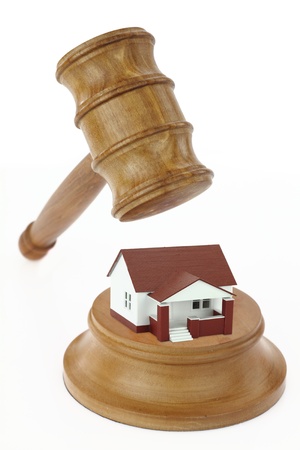 Real estate auctionの写真素材