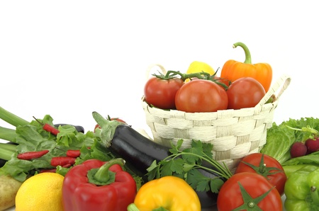 Vegetables bannerの写真素材