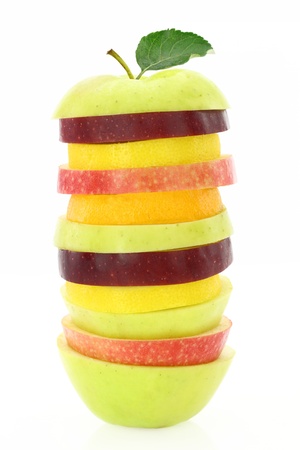 Fruit slices for a healthy nutritionの写真素材