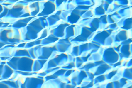 Blue water backgroundの写真素材