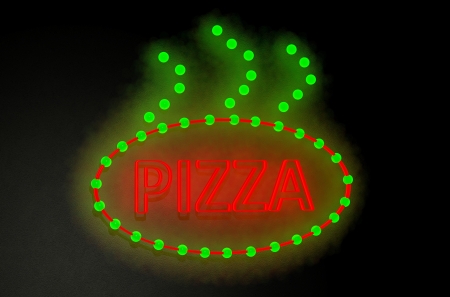 Pizza signの写真素材