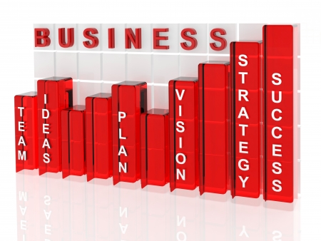 Business Success Graph の写真素材