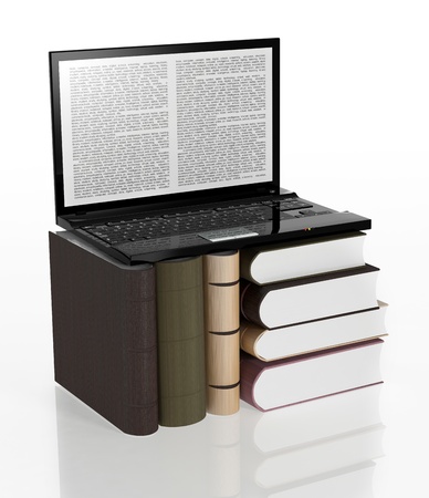 Digital library の写真素材