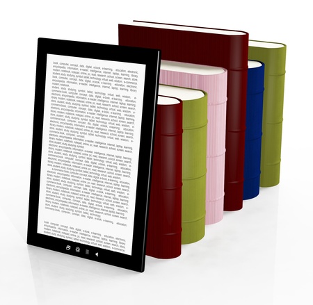 Digital library の写真素材