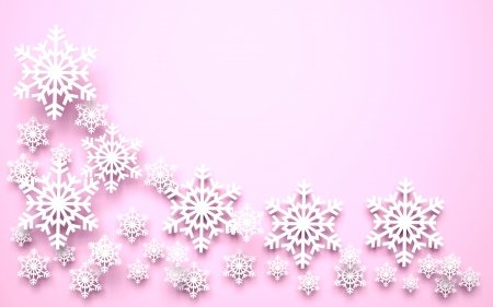 Christmas snowflakes backgroundの写真素材