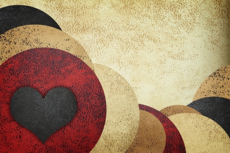 Love grunge textured backgroundの写真素材