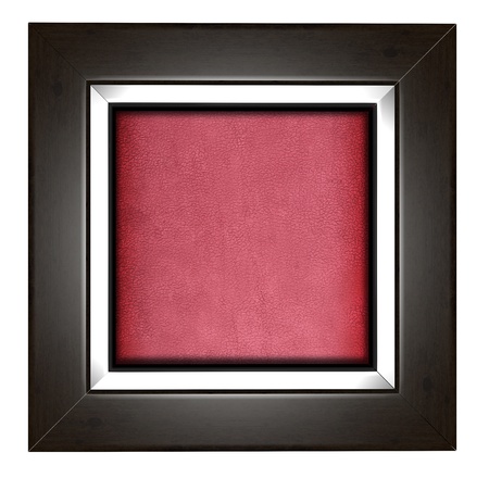 Modern frame isolated on whiteの写真素材