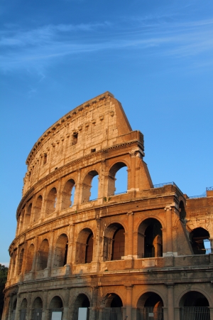 The Colosseum in Rome, Italyの写真素材