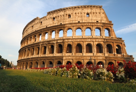 The Colosseum in Rome, Italyの写真素材