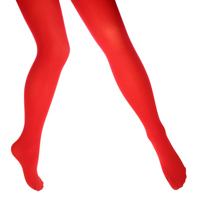 Woman's legs in tightsの写真素材