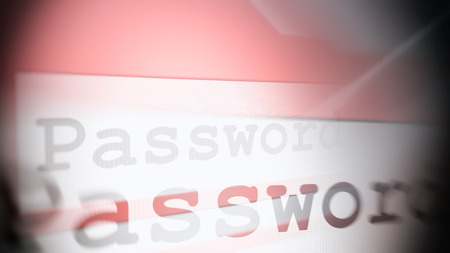3d rendering password word in browser line on pink backgroundの写真素材