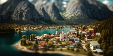 Miniature of Lake Louise, Banff National Park, Alberta, Canadaの素材