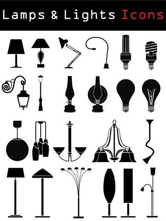 Lamps & Lightsのイラスト素材
