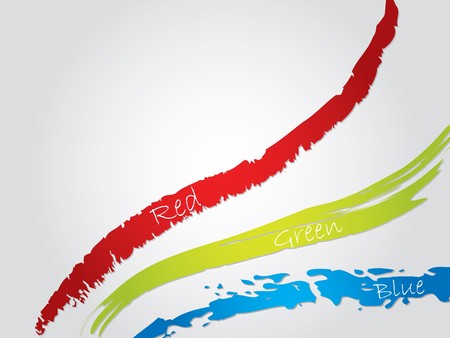 Red green blue splatter backgroundのイラスト素材