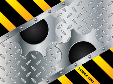 Metallic cogwheel designのイラスト素材