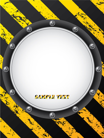 Grunge construction background design のイラスト素材