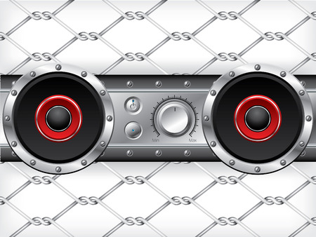 Underground style audio deck designのイラスト素材