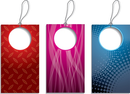 New set of abstract design  label setのイラスト素材