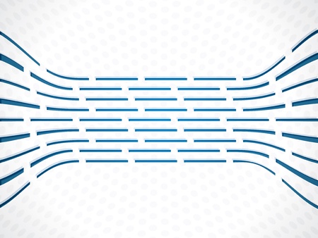 Abstract dots and blue lines background designのイラスト素材