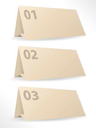 Billboard infographic design with empty billboards for sample textのイラスト素材