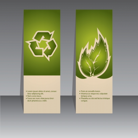 Bio label concept with symbols and striped background のイラスト素材