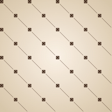 Seamless pattern design with dots lines and squareのイラスト素材