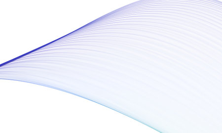 Abstract blue and purple color wave design element. Blue and purple waveの写真素材