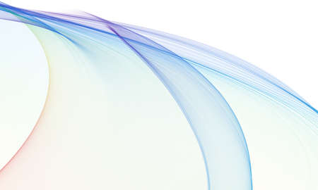 Abstract blue and purple color wave design element. Blue and purple wave