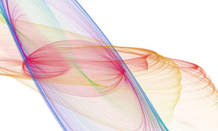 Abstract blue and purple color wave design element. Blue and purple wave