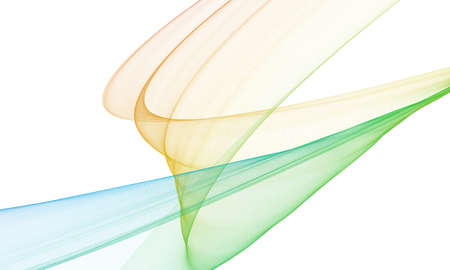 Abstract blue and purple color wave design element. Blue and purple waveの写真素材