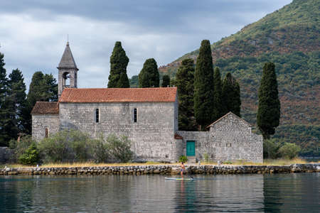 Church of St. Nicholas in Ohrid, the capital of Macedoniaの写真素材