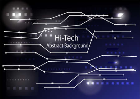 Technology Digital Abstract Background(Hi-Tech)の写真素材