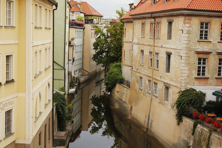 File format jpg good quality of the beauty of a summer European city in the early morningの写真素材