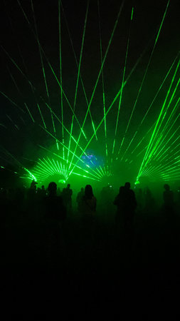 The Eiffel Tower in Paris, France on a cloudy day.の写真素材