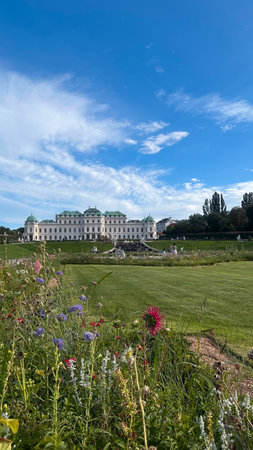 Palace view in Germanyの写真素材