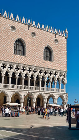 Piazza San Marco in Venice, Italyの写真素材