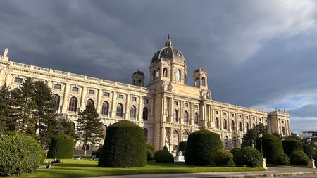 Building in Vienna, Austriaの写真素材