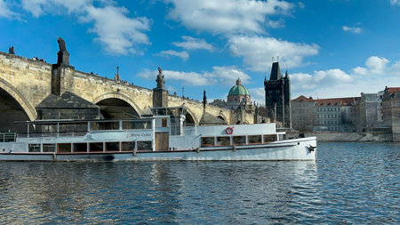 View of the St. Vitus Cathedralの写真素材