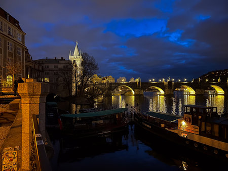 St. Vitus Cathedral in Prague, Czech Republic. Religious architecture.の写真素材