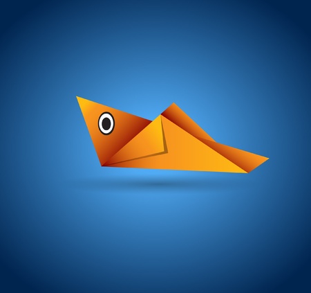 Origami Animalのイラスト素材