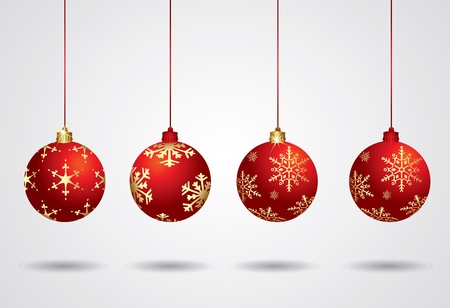 Christmas ballのイラスト素材